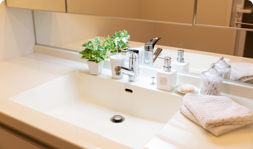 サービス　洗面所